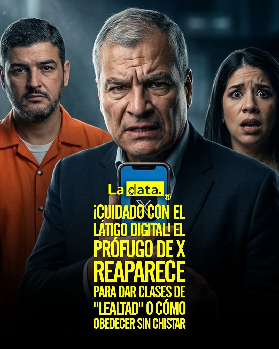 @ladataec  #ladata #TendenciaPolítica #RafaelCorrea #Guayaquil