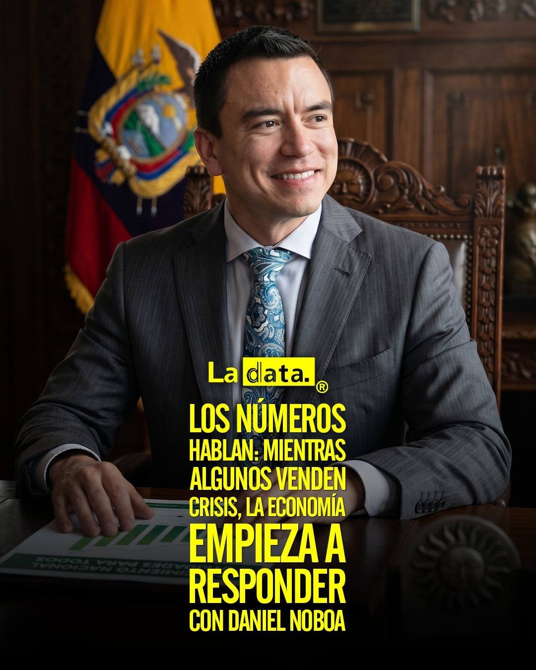 #ladata #TendenciaPolítica #DanielNoboa #Ecuador