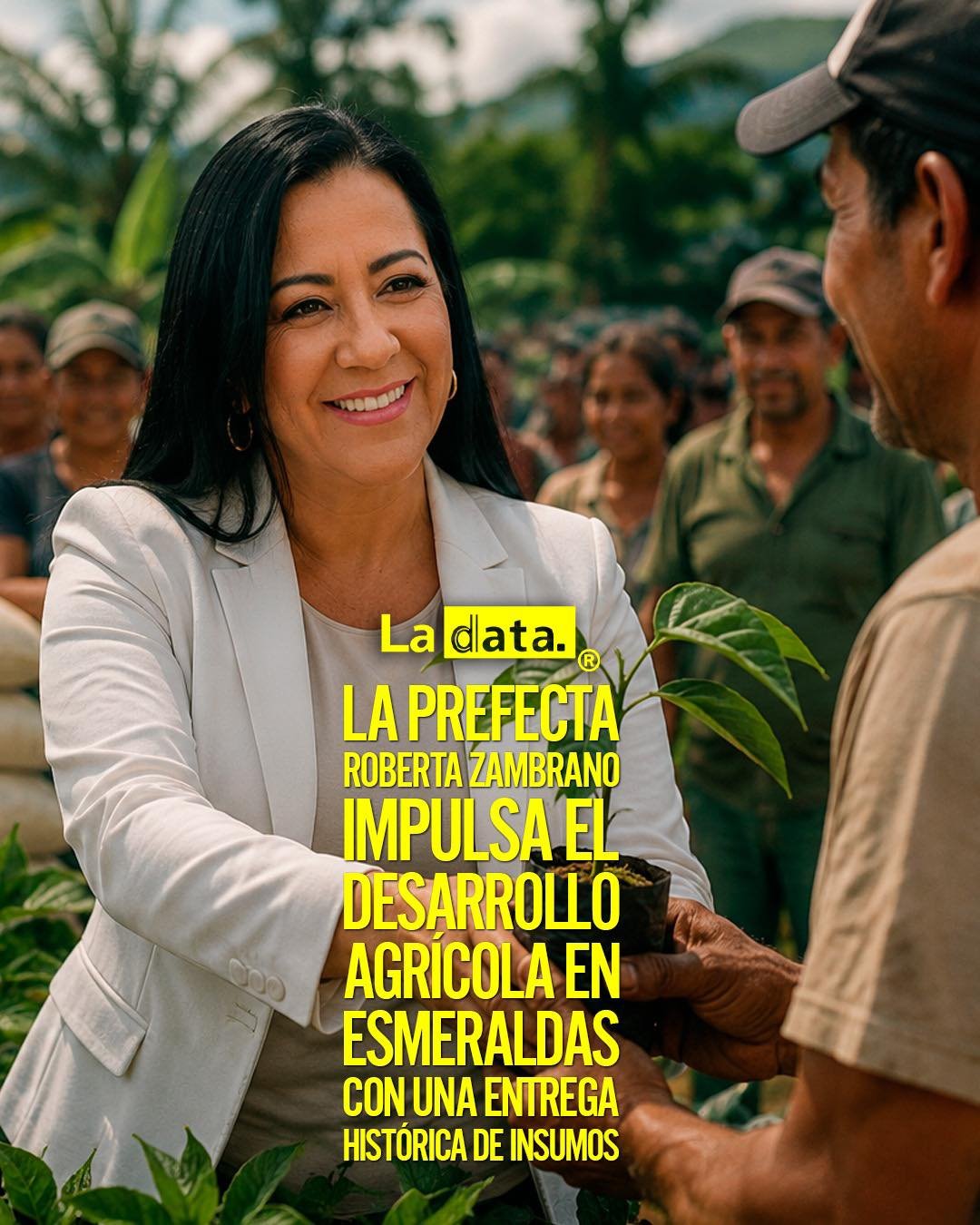 @ladataec #ladata #TendenciaPolítica #RobertaZambrano #Esmeraldas