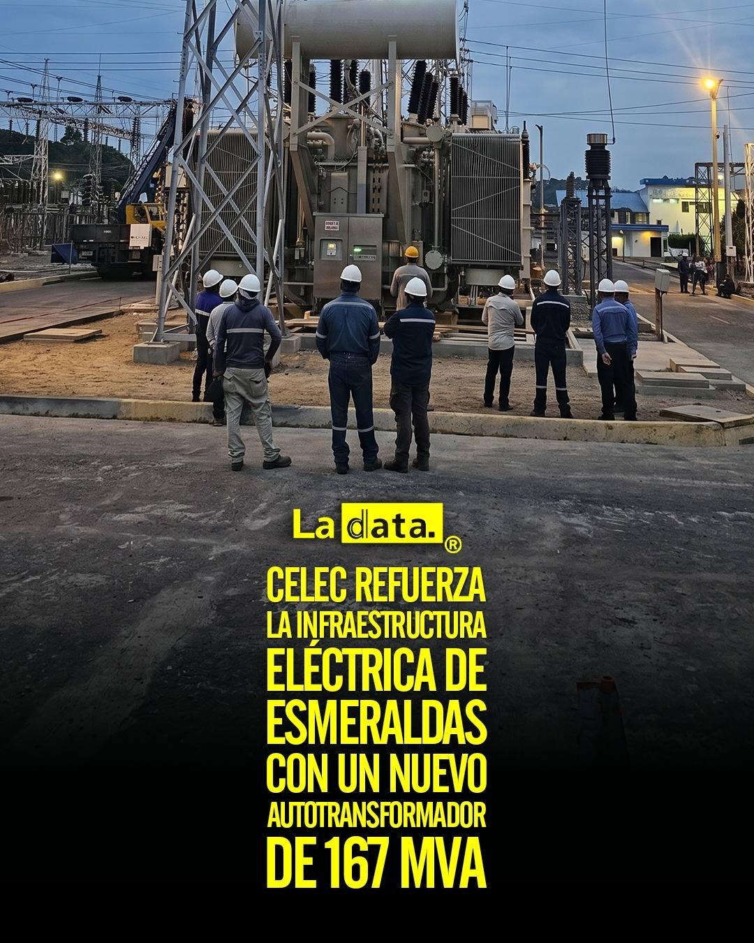 @ladataec 👈 #ladata #TendenciaPolítica #CELEC #Esmeraldas