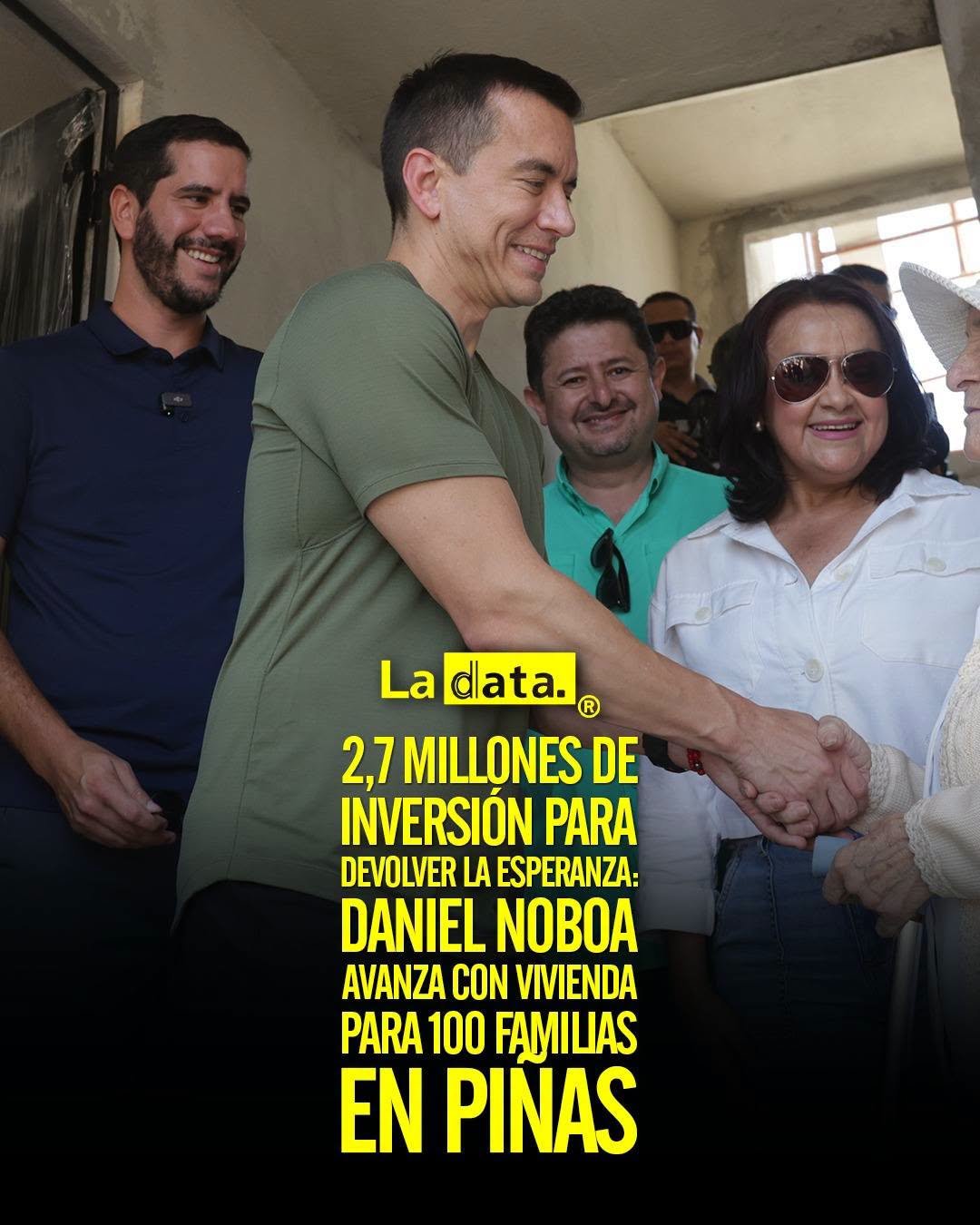 @ladataec👈 #ladata #TendenciaPolítica #DanielNoboa #Piñas