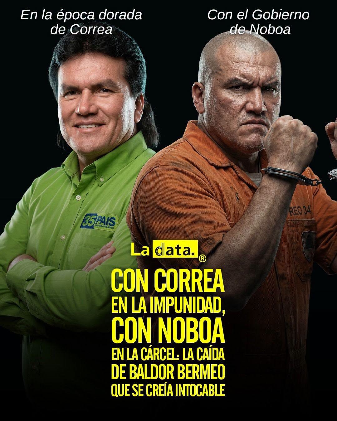 @ladataec 👈 ‎ ‎#ladata #TendenciaPolítica #BaldorBermeo #Correísmo