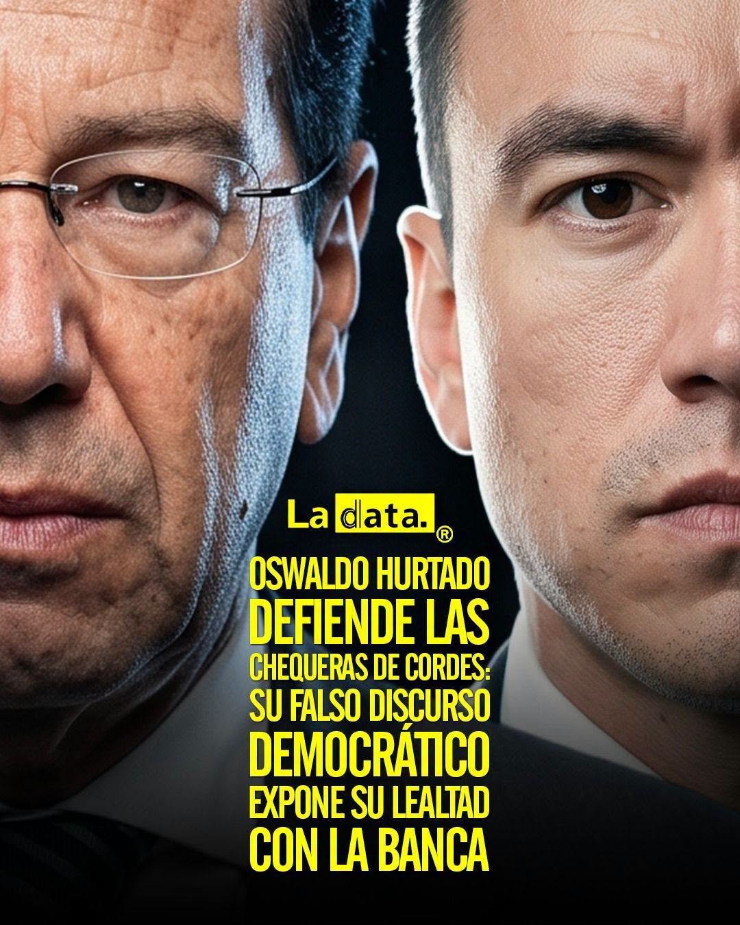 @ladataec #LaData #TendenciaPolitica #OswaldoHurtado #politica
