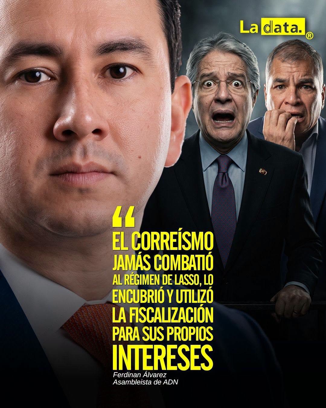 @ladataec 👈 #ladataec #tendenciapolitica #lasso #correa