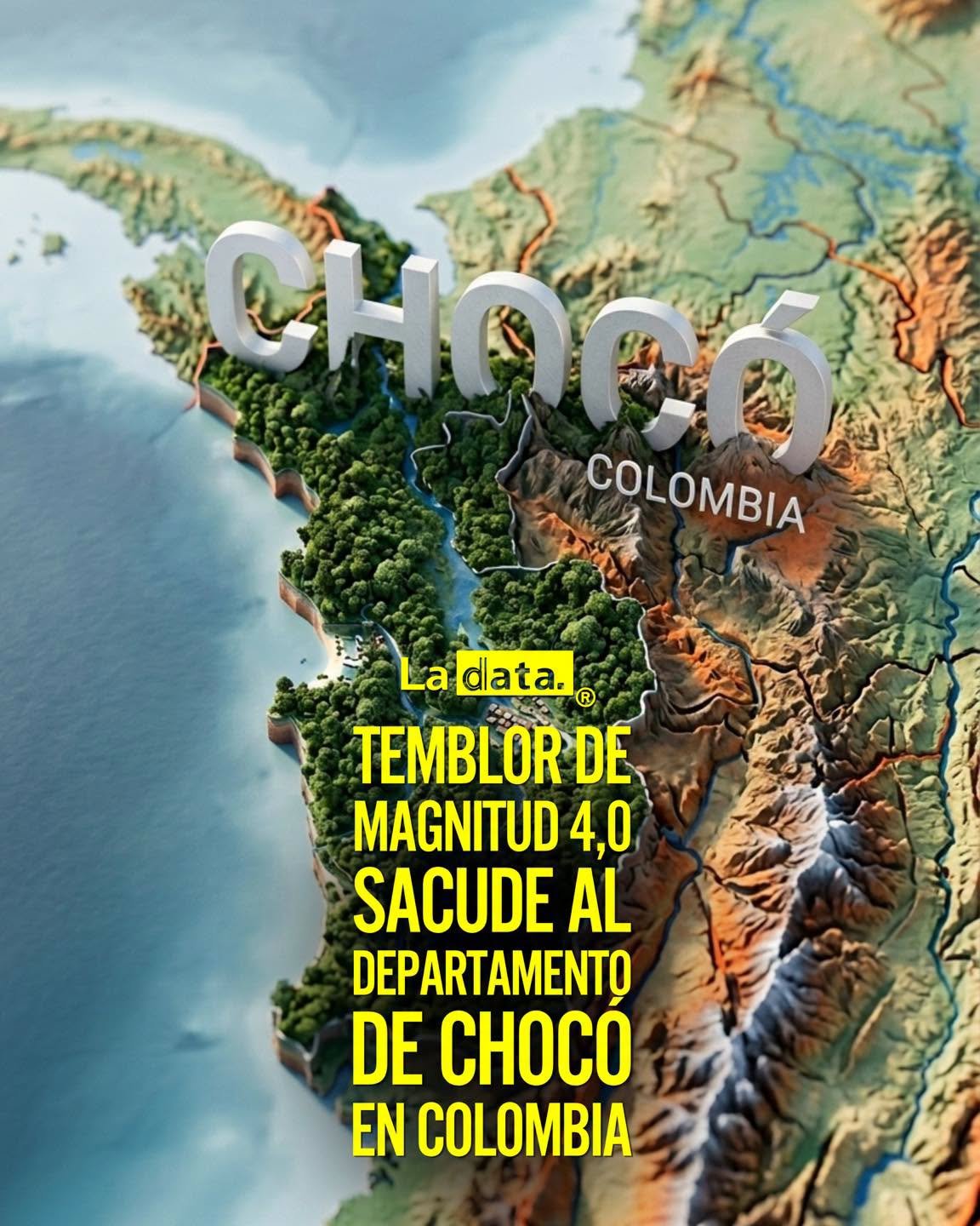 La Data 👈 #ladata #tendenciapolítica #SismoColombia #choco