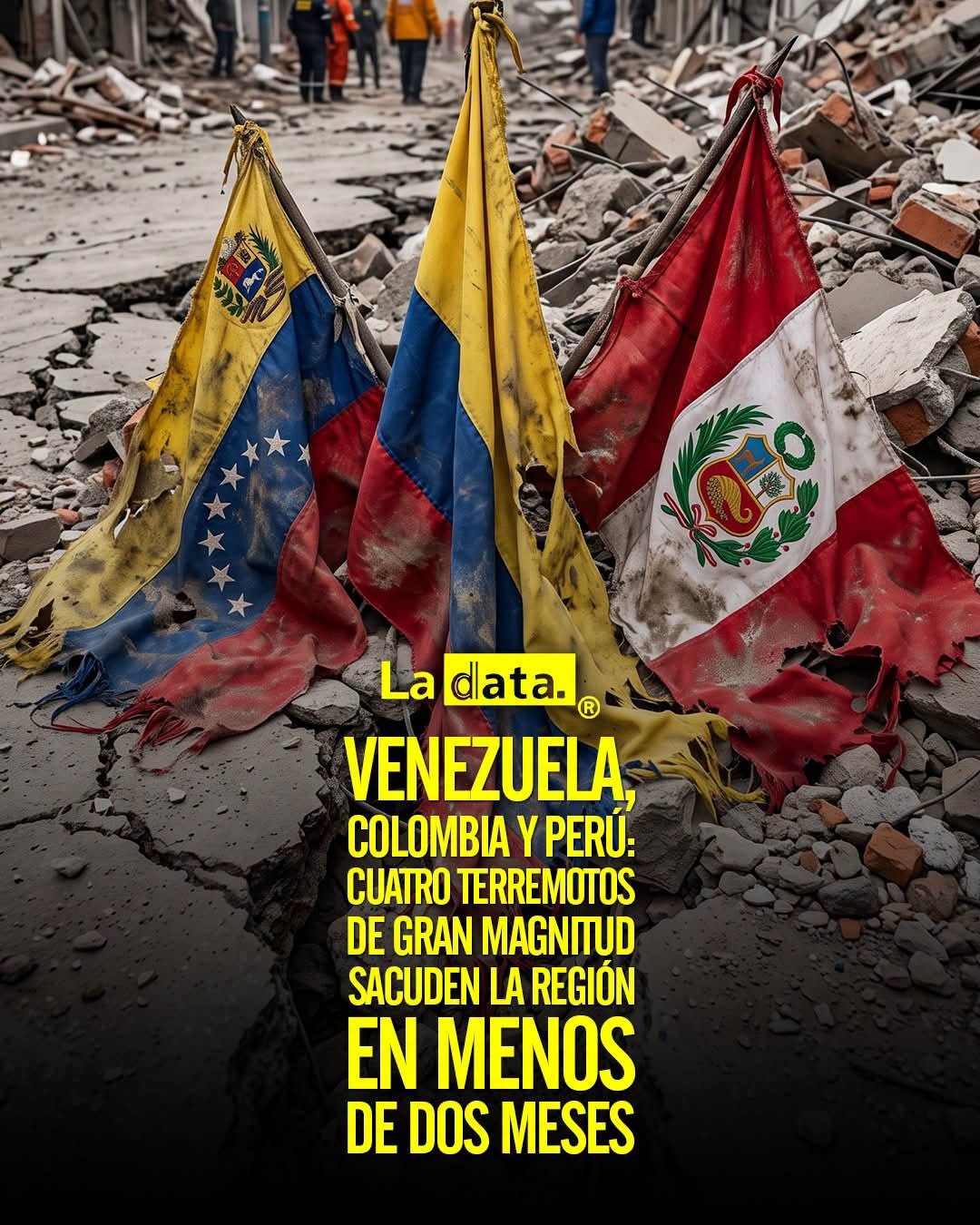 @ladataec 👈 ‎ ‎#ladata #TendenciaPolítica #Sudamérica #Terremotos