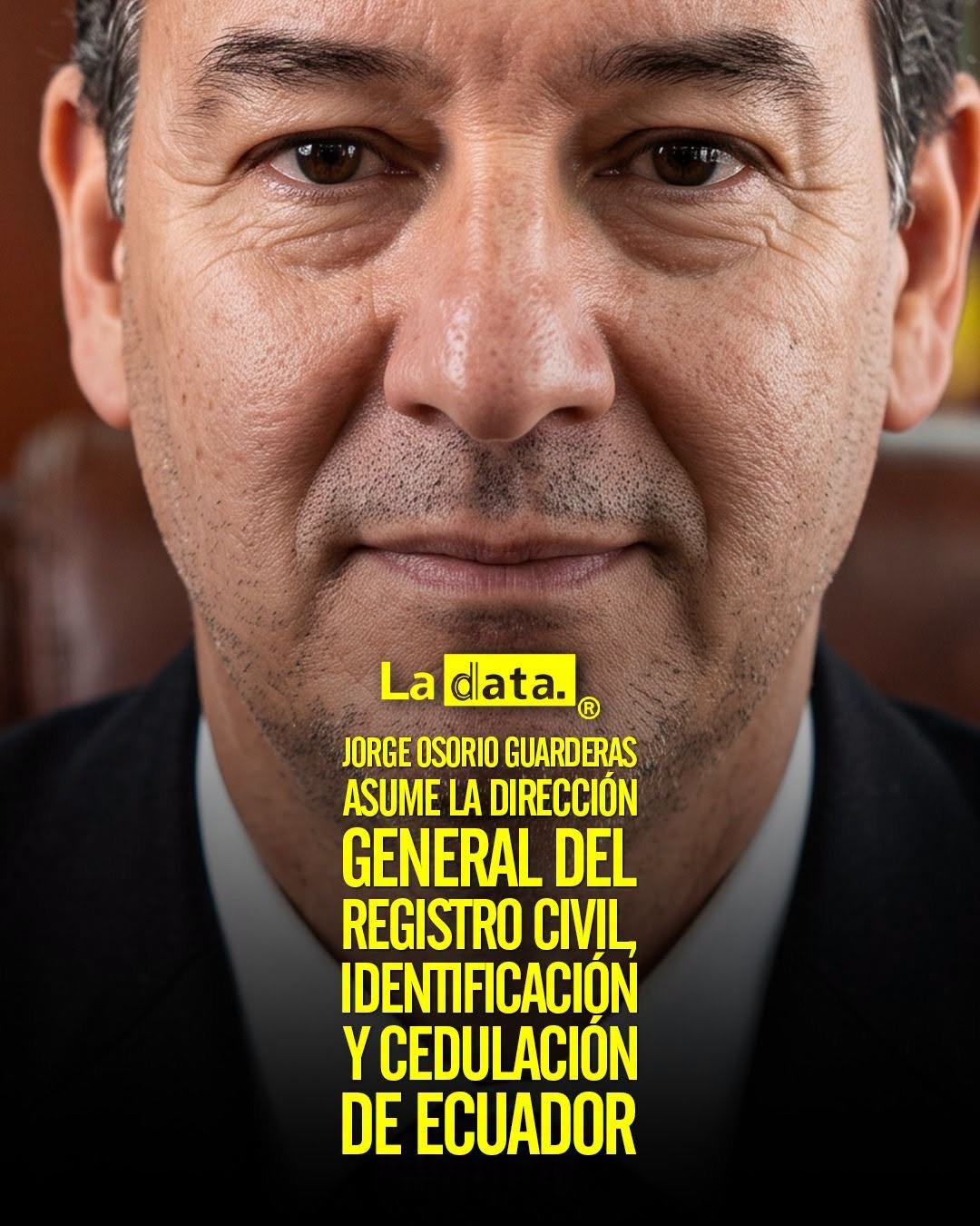 @ladataec 👈 ‎ ‎#ladata #TendenciaPolítica #RegistroCivil #JorgeOsorio