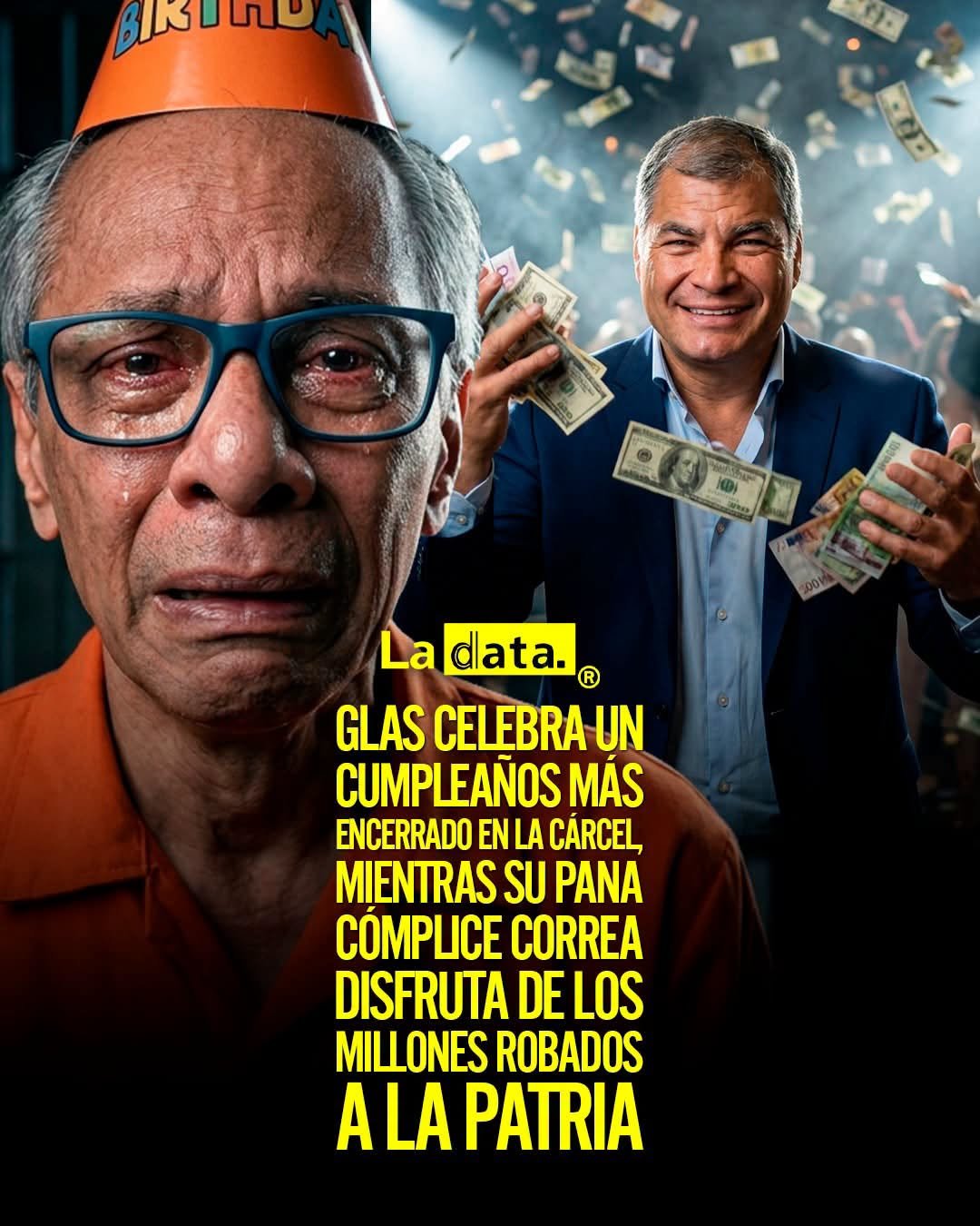 @ladataec👈 ‎ ‎#LaData #TendenciaPolítica #JorgeGlas #Cárcel