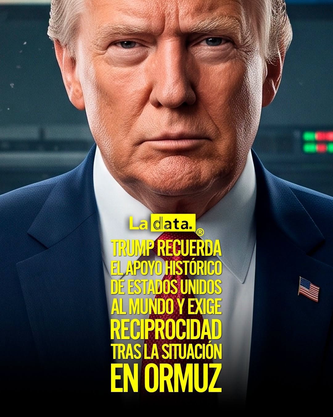 @ladataec 👈 ‎ ‎#ladata #TendenciaPolítica #EstadosUnidos #DonaldTrump