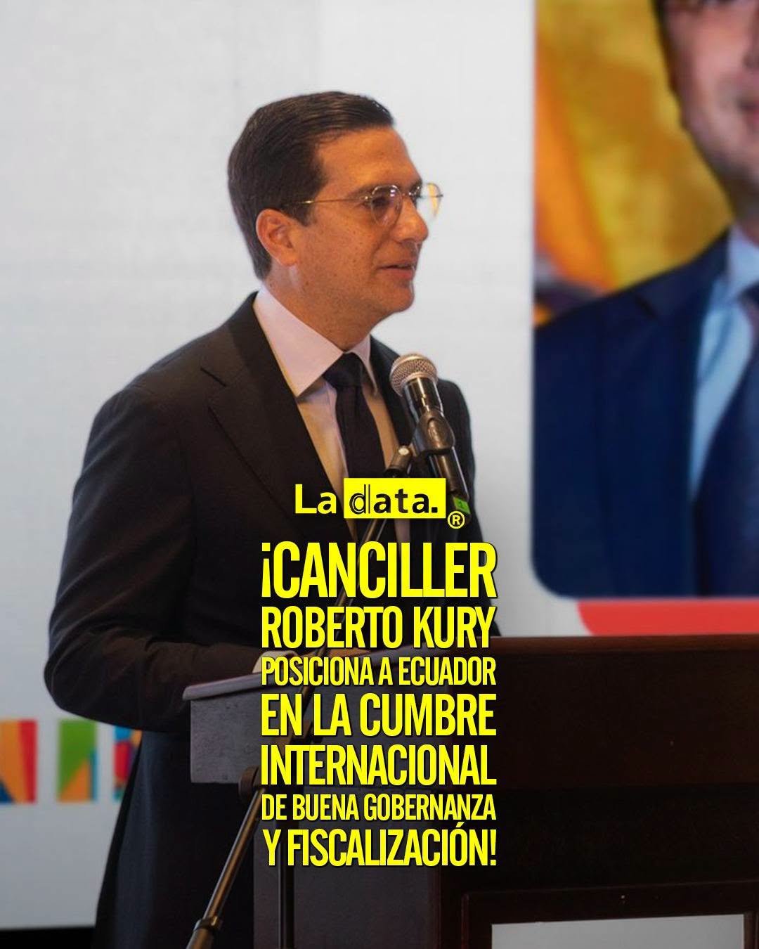@ladataec👈 #ladata #TendenciaPolítica  #RobertoKury #CancilleríaEcuador