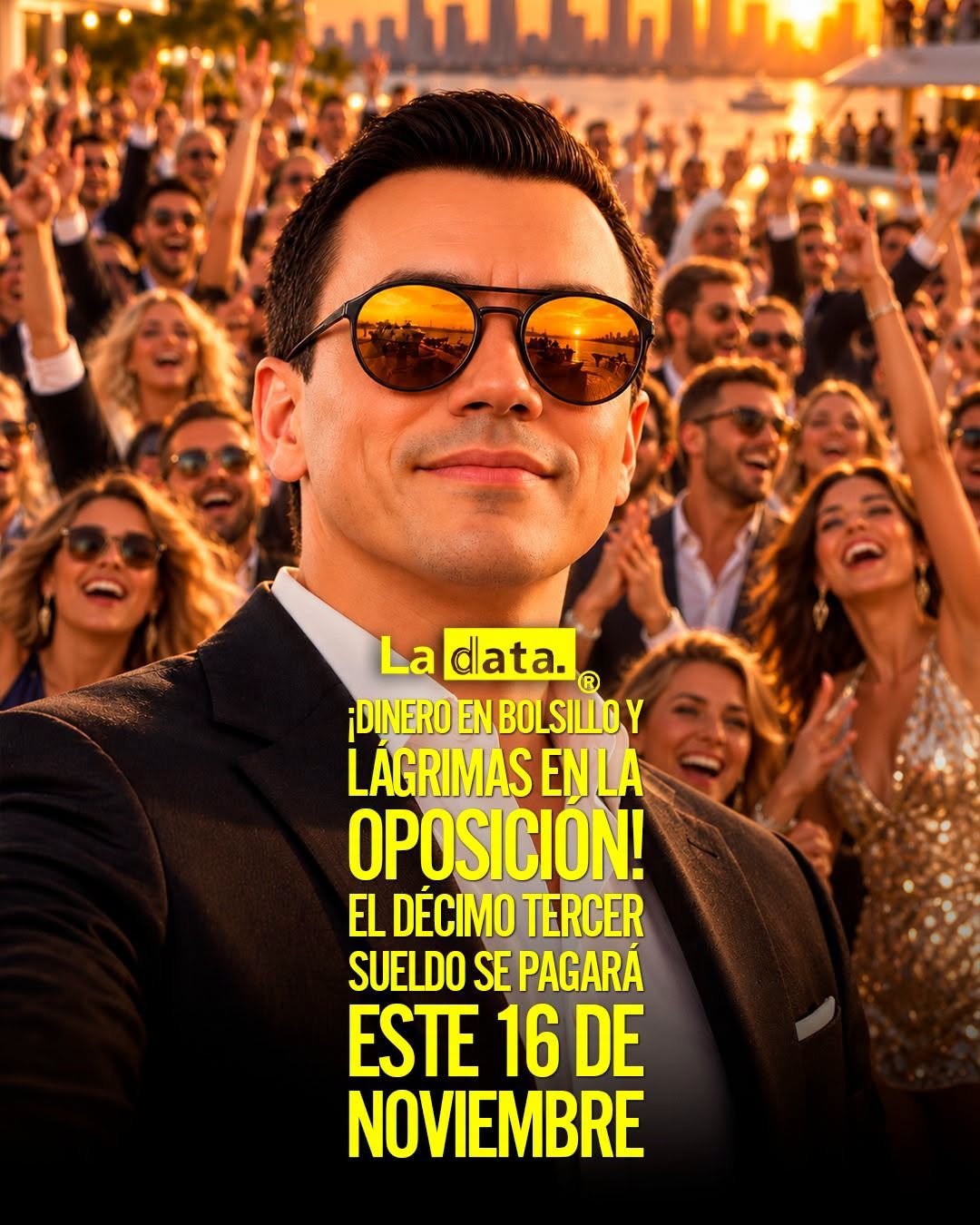 @ladataec 👈 #ladataec #tendenciapolitica #decimotercersueldo #danielnoboa