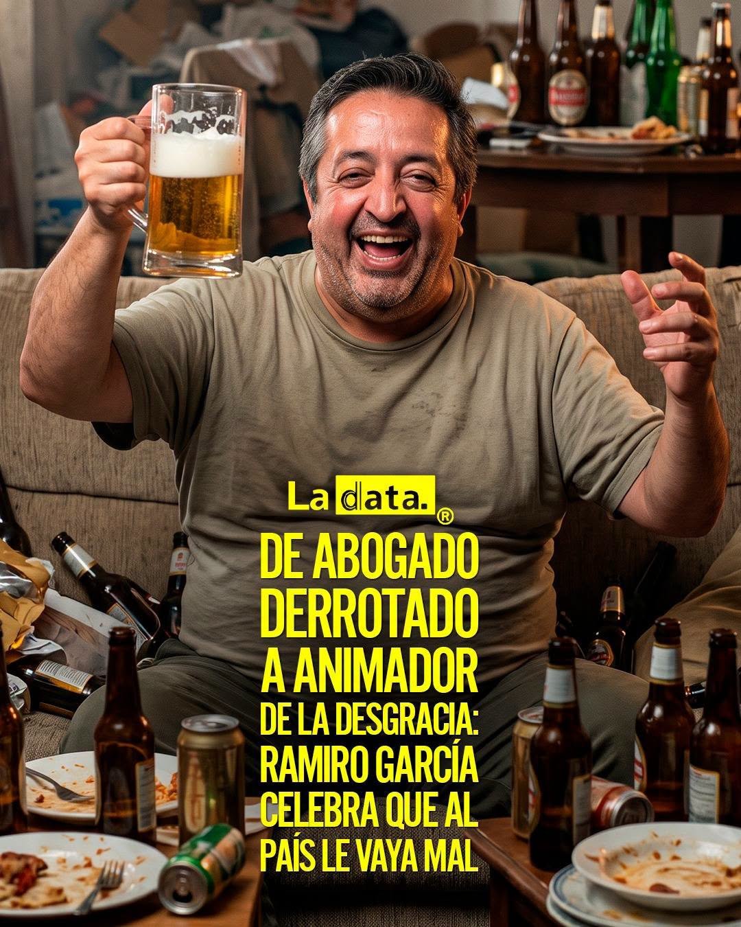 @ladataec 👈 #ladataec #tendenciapolitica #ramirogarcia #colaenfunda