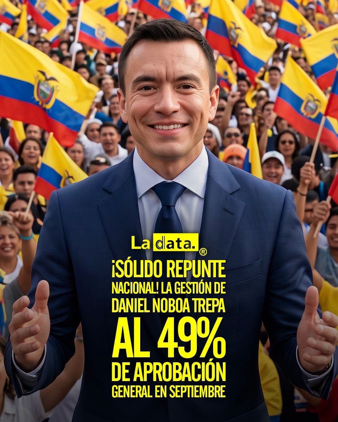 @ladataec 👈 #ladataec #tendenciapolitica #danielnoboa